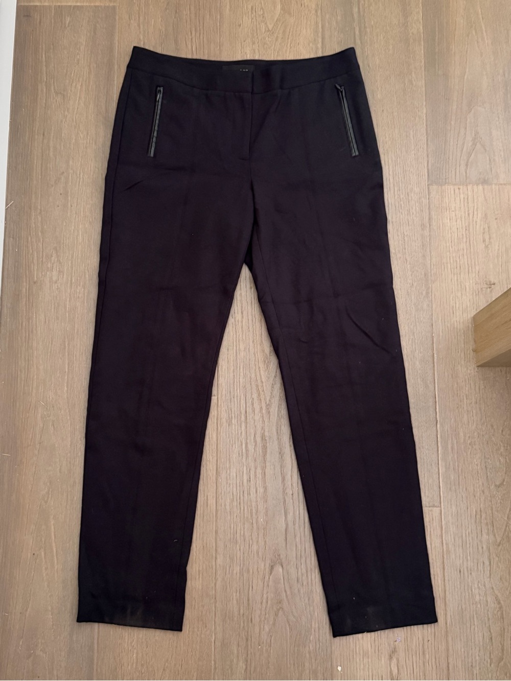 Women’s Talbots size 8 Black Stretch Dress Pants ankle skinny pockets